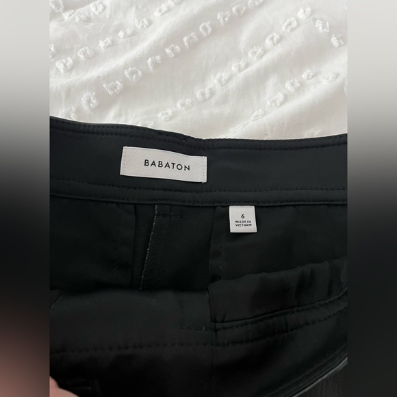 Aritzia Babaton Leather Agency Pant - size 6 - Picture 2 of 4